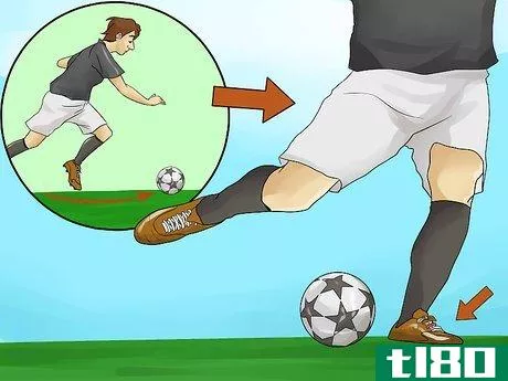 Image titled Knuckle a Soccer Ball Step 5