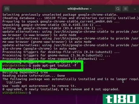 Image titled Install Google Chrome Using Terminal on Linux Step 6
