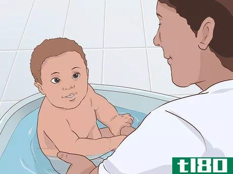 如何把婴儿介绍给游泳池(introduce a baby to a pool)
