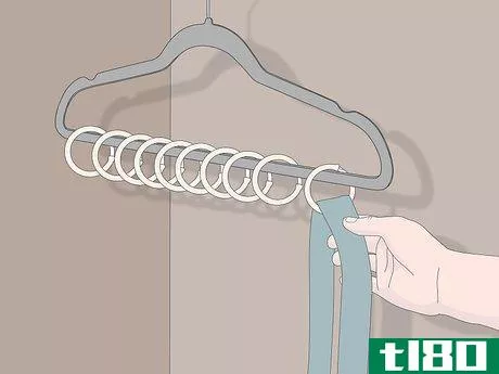Image titled Hang Ties in a Closet Step 4