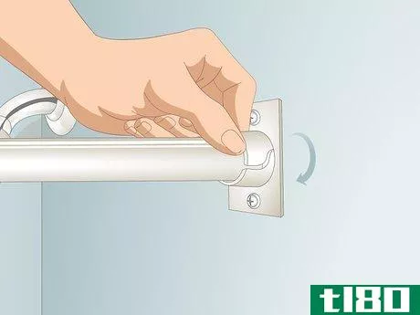 Image titled Hang a Shower Curtain Rod Step 10