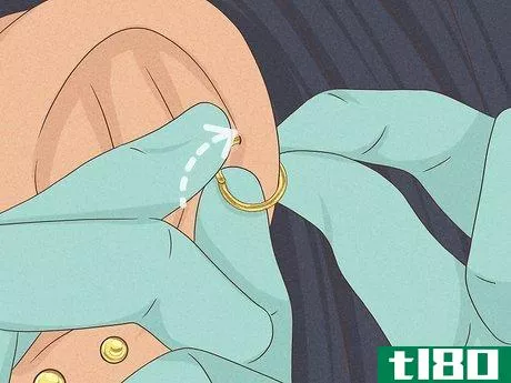 Image titled Is It Safe to Pierce Your Own Cartilage Step 17