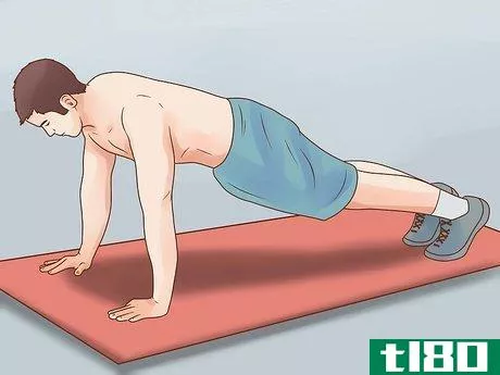 Image titled Perform the Plank Exercise Step 1