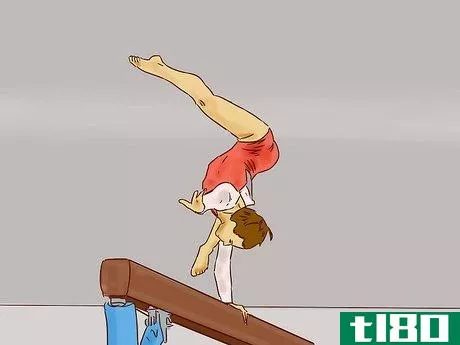 Image titled Hold a Handstand on the Beam Step 14