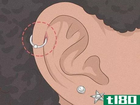 Image titled Is It Safe to Pierce Your Own Cartilage Step 29