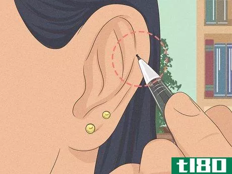 Image titled Is It Safe to Pierce Your Own Cartilage Step 13