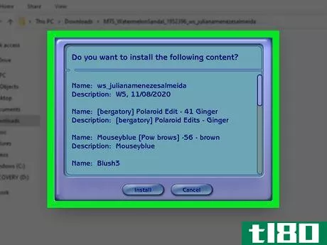 Image titled Sims 2 Package Installer for Custom Sim
