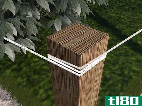 Image titled Get a Straight Line when Trimming a Hedge Step 2