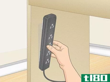 Image titled Hide a Power Strip Step 4