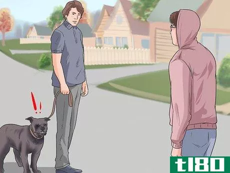 Image titled Get Your Dog to Be Nice to Strangers Step 1