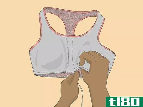 Image titled Keep Sports Bra Pads in Place Step 4