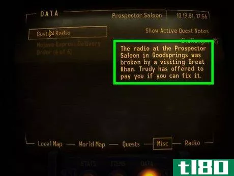 Image titled Get an Idolized Reputation at Goodsprings in Fallout_ New Vegas Step 2