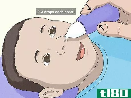 Image titled Give a Baby Saline Nose Drops Step 5