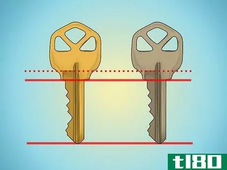 Image titled Identify a Bad Key Copy Step 1