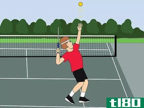 Image titled Hit a Slice Serve in Tennis Step 3