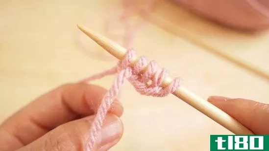 如何编织手镯(knit a bracelet)