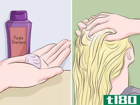 Image titled Keep Ashy Blonde Hair Step 1