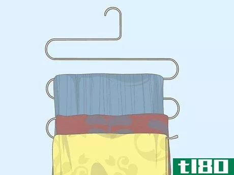 Image titled Hang Sarees in a Wardrobe Step 2