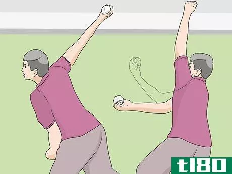 Image titled Grip the Ball to Bowl Offspin Step 10