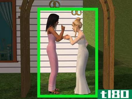 Image titled Sims 2 Polygamy Marry First Sim