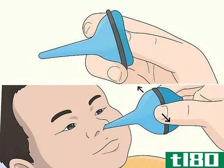 Image titled Give a Baby Saline Nose Drops Step 8