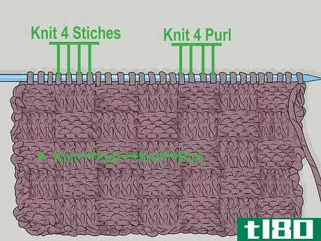 Image titled Knit a Lap Blanket Step 10