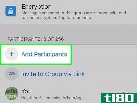 Image titled Invite Users to a Group Chat on WhatsApp Step 4