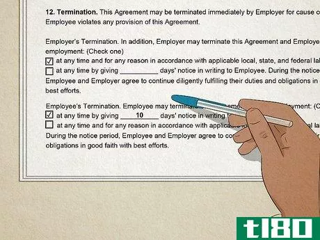 Image titled Get Out of an Employment Contract Step 3