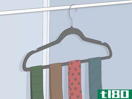 Image titled Hang Ties in a Closet Step 2