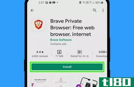Image titled Install Brave on a Mobile Device Step 3