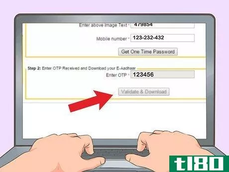 Image titled Get an e‐Aadhaar Card Step 10