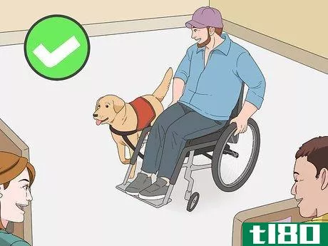 Image titled Interact With Someone With a Service Animal Step 9