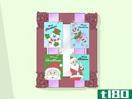Image titled Hang Christmas Cards Step 2