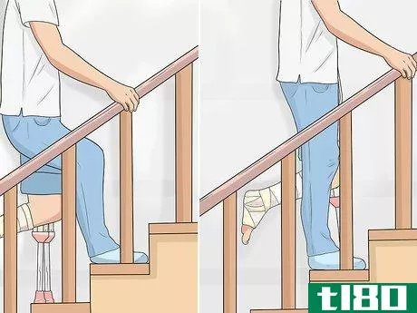 Image titled Go Upstairs with Crutches Step 10