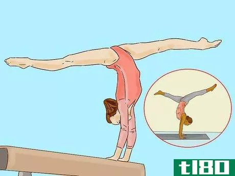 Image titled Hold a Handstand on the Beam Step 12