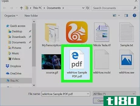 Image titled Insert a Photo Into a PDF on PC or Mac Step 3