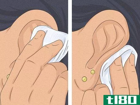 Image titled Is It Safe to Pierce Your Own Cartilage Step 12