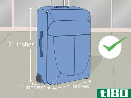 Image titled How Small Does Carry on Luggage Need to Be Step 3