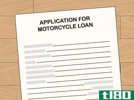 Image titled Get a Motorcycle Loan Step 3