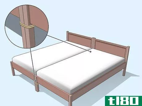 Image titled Keep Two Twin Beds Together Step 6