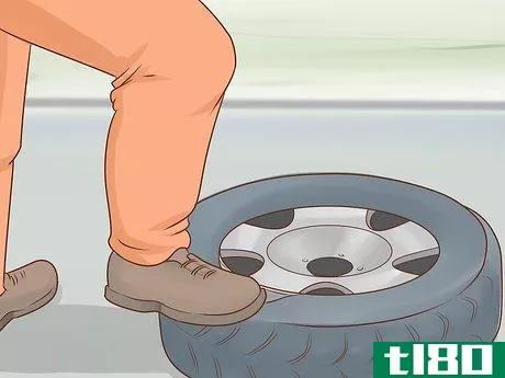 Image titled Get a Tire Off a Rim Step 3