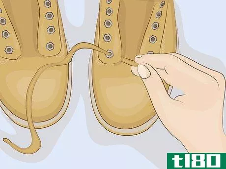 Image titled Lace Timberlands Step 1