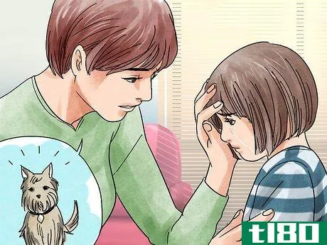 Image titled Help Your Child When a Pet Dies Step 2