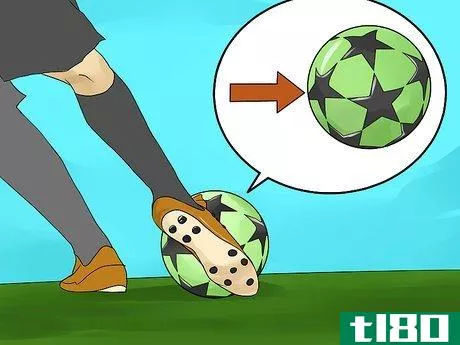 Image titled Knuckle a Soccer Ball Step 6