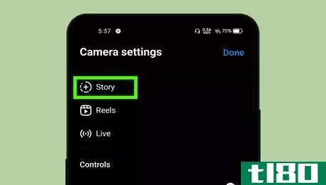 Image titled Instagram stories settings.png