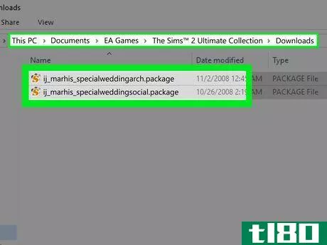 Image titled Sims 2 Hacked Arch in Downloads Folder