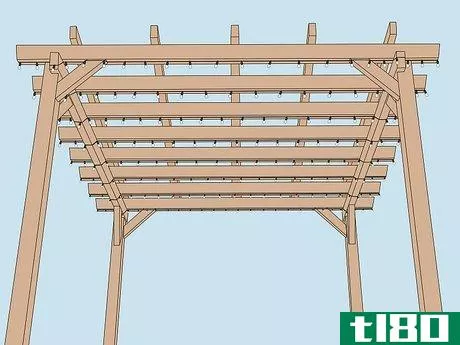 Image titled Hang Pergola Lights Step 5