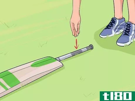 Image titled Hold a Cricket Bat Step 2