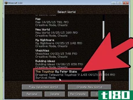 Image titled Install Custom Maps in Minecraft Step 15