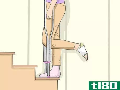 Image titled Go Upstairs with Crutches Step 14